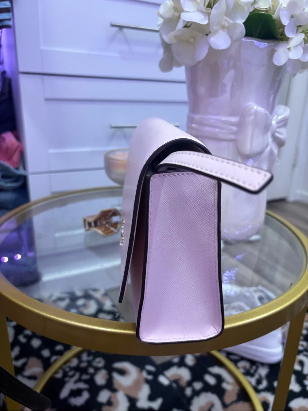 kate spade Pale Pink Saffiano Crossbody Bag